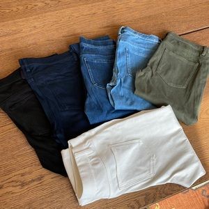 6 Pairs - Uniqlo Womens Stretch Jeggings